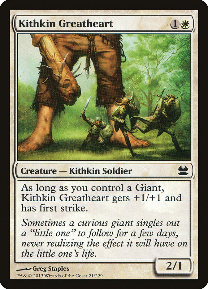 Kithkin Greatheart [Modern Masters] | Kessel Run Games Inc. 