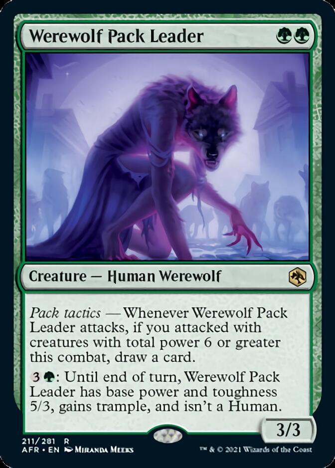 Werewolf Pack Leader [Dungeons & Dragons: Adventures in the Forgotten Realms] | Kessel Run Games Inc. 