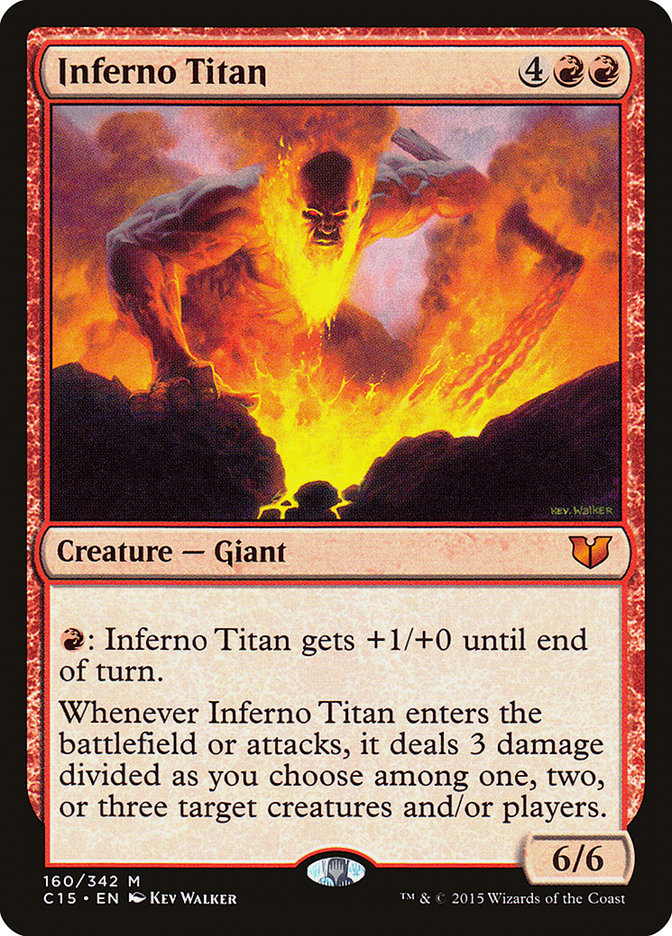 Inferno Titan [Commander 2015] | Kessel Run Games Inc. 