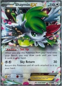 Shaymin EX (77/108) (Punches 'n' Bites - Patrick Martinez) [World Championships 2015] | Kessel Run Games Inc. 