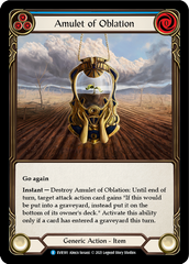 Amulet of Oblation [EVR181] (Everfest)  1st Edition Cold Foil | Kessel Run Games Inc. 