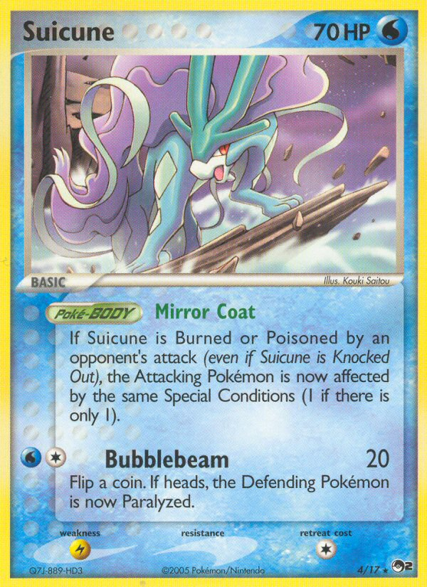 Suicune (4/17) [POP Series 2] | Kessel Run Games Inc. 