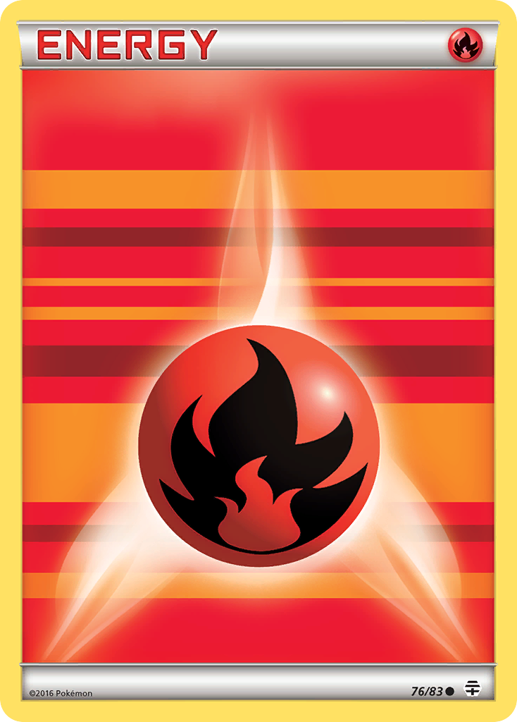 Fire Energy (76/83) [XY: Generations] | Kessel Run Games Inc. 