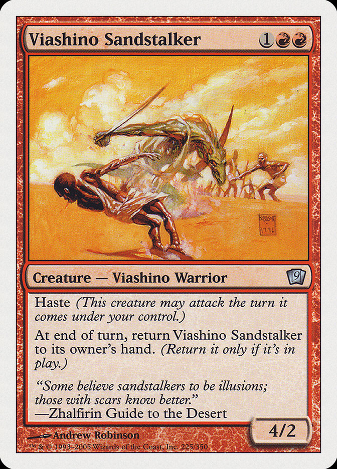 Viashino Sandstalker [Ninth Edition] | Kessel Run Games Inc. 