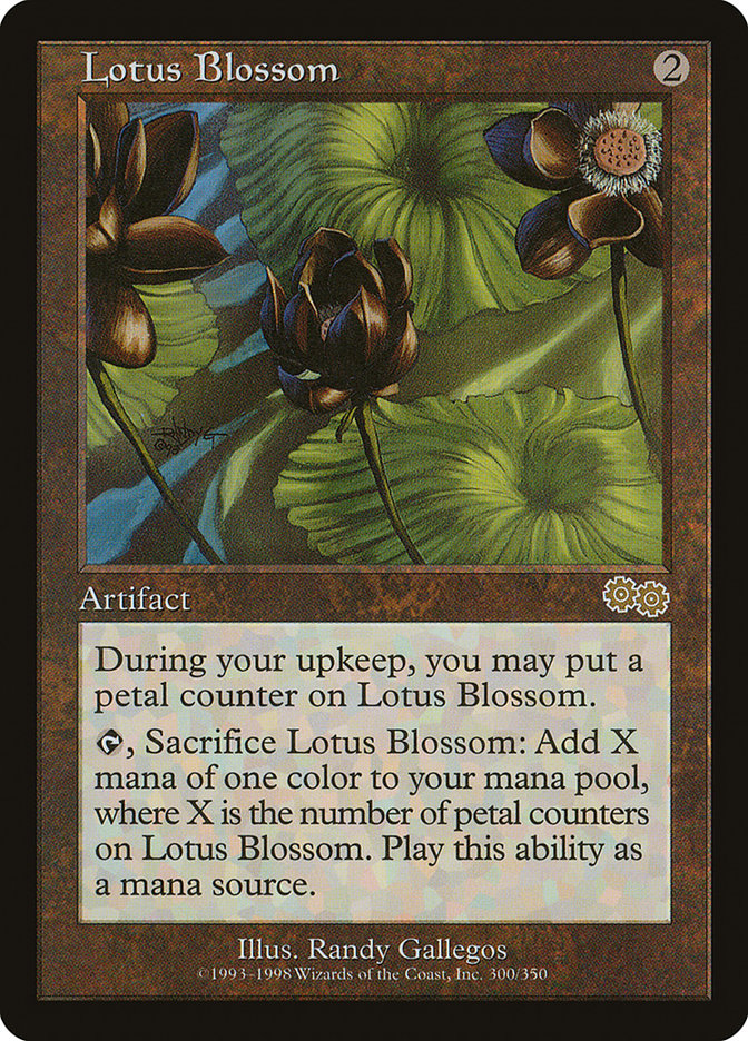 Lotus Blossom [Urza's Saga] | Kessel Run Games Inc. 