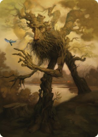 Treefolk Token Art Card [The Lord of the Rings: Tales of Middle-earth Art Series] | Kessel Run Games Inc. 