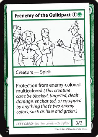 Frenemy of the Guildpact (2021 Edition) [Mystery Booster Playtest Cards] | Kessel Run Games Inc. 