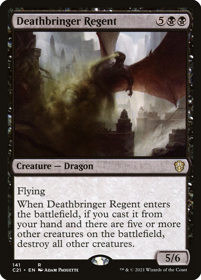 Deathbringer Regent [Commander 2021] | Kessel Run Games Inc. 