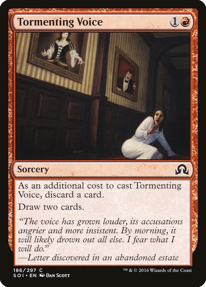 Tormenting Voice [Shadows over Innistrad] | Kessel Run Games Inc. 