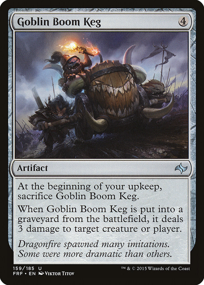 Goblin Boom Keg [Fate Reforged] | Kessel Run Games Inc. 