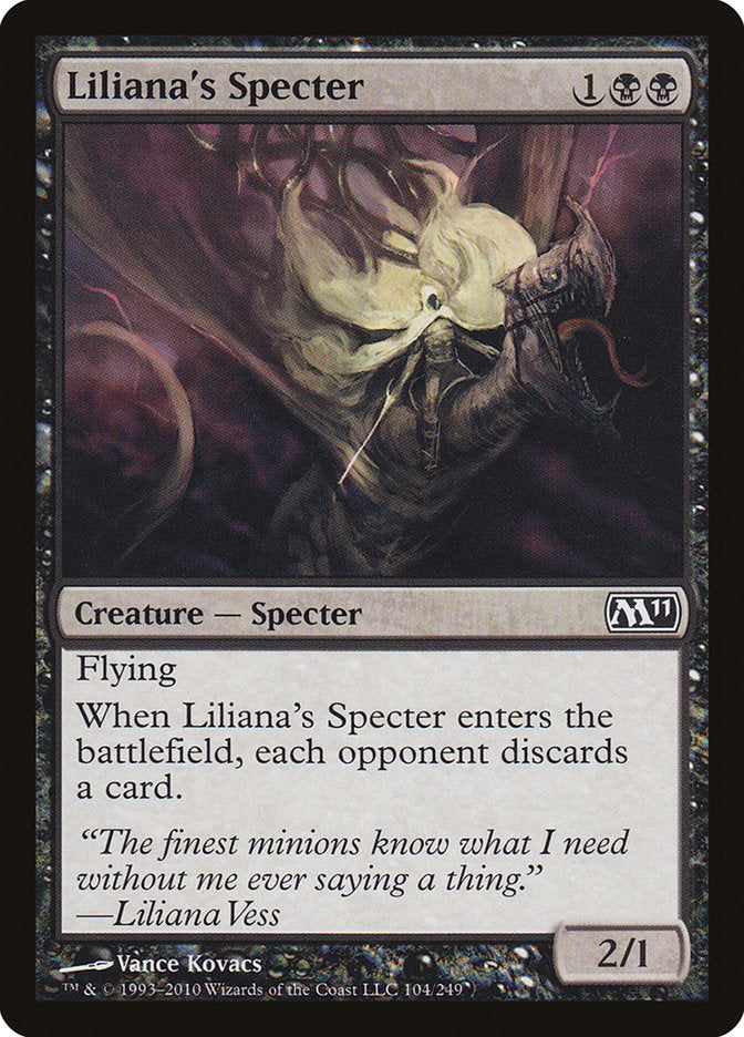 Liliana's Specter [Magic 2011] | Kessel Run Games Inc. 