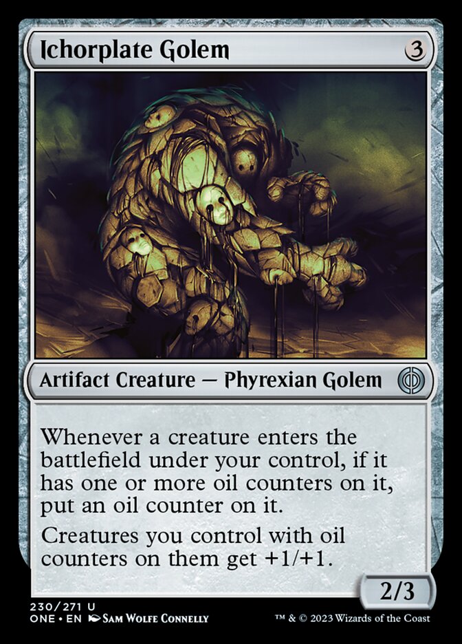 Ichorplate Golem [Phyrexia: All Will Be One] | Kessel Run Games Inc. 