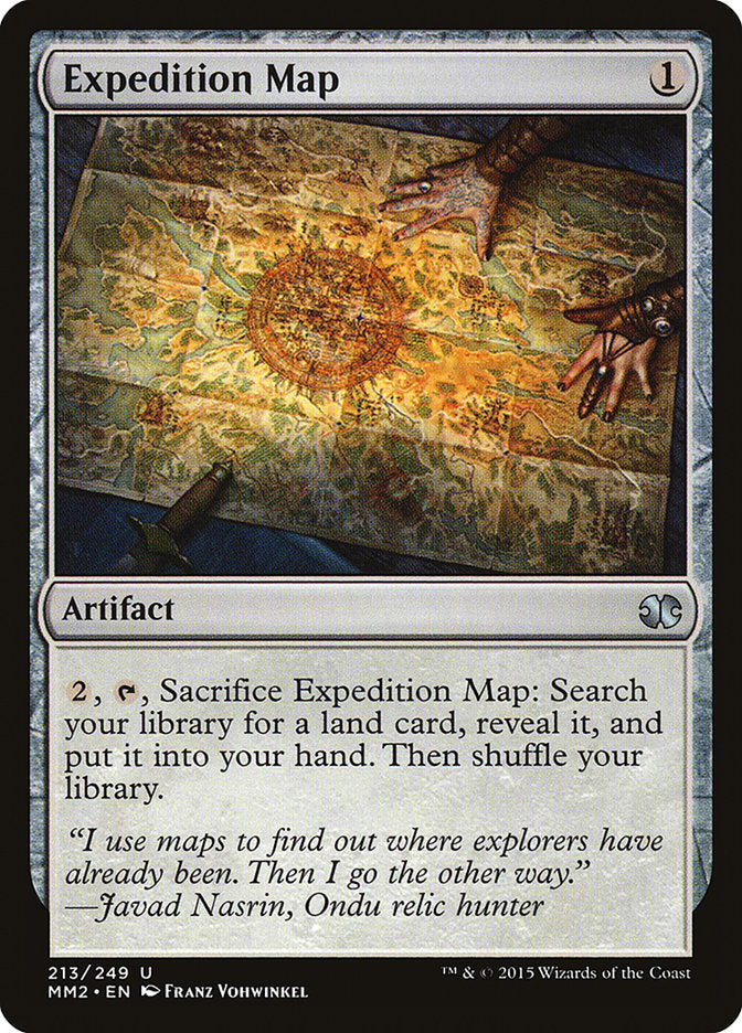 Expedition Map [Modern Masters 2015] | Kessel Run Games Inc. 