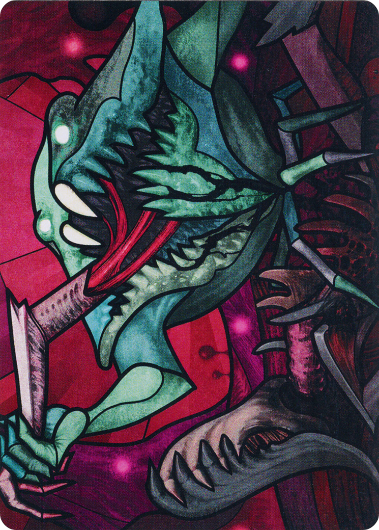 Yargle, Glutton of Urborg Art Card [March of the Machine Art Series] | Kessel Run Games Inc. 