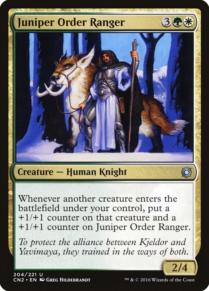Juniper Order Ranger [Conspiracy: Take the Crown] | Kessel Run Games Inc. 