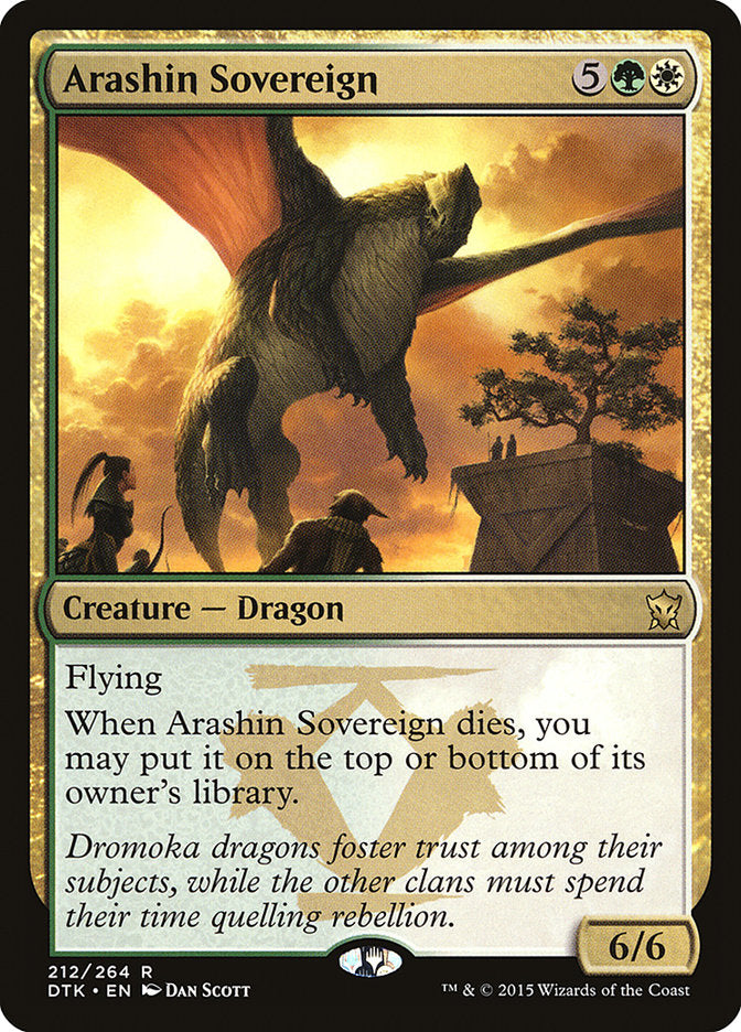 Arashin Sovereign [Dragons of Tarkir] | Kessel Run Games Inc. 