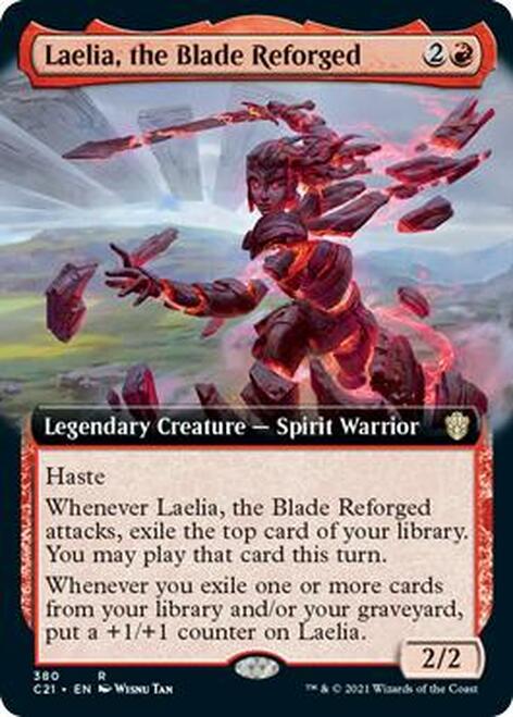Laelia, the Blade Reforged (Extended Art) [Commander 2021] | Kessel Run Games Inc. 