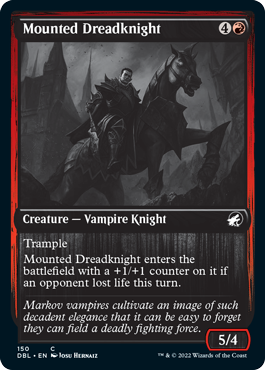 Mounted Dreadknight [Innistrad: Double Feature] | Kessel Run Games Inc. 