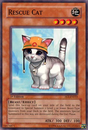 Rescue Cat [FET-EN033] Common | Kessel Run Games Inc. 