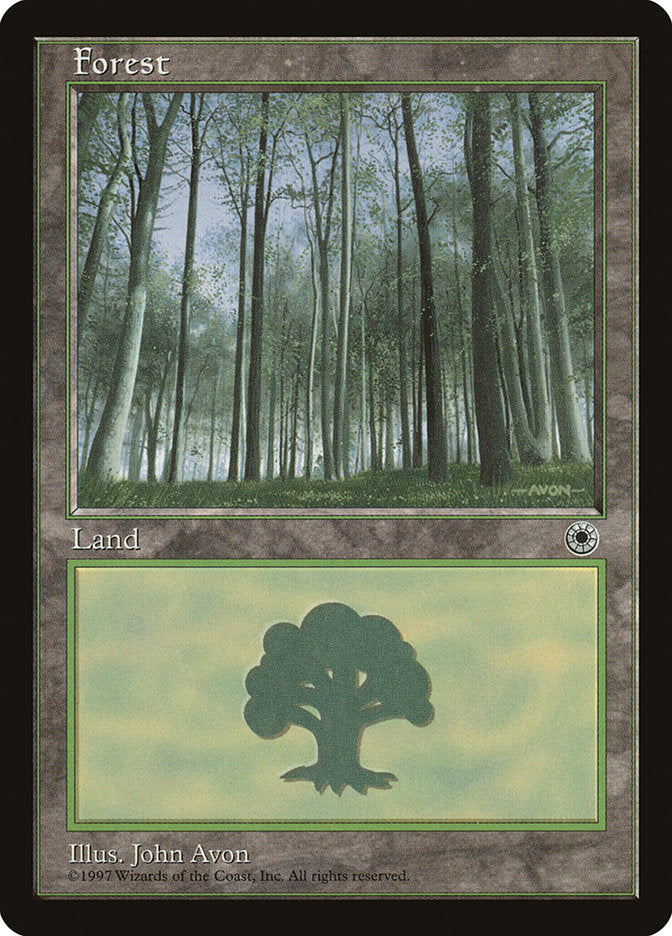 Forest (Green Signature with White Bark Trees) [Portal] | Kessel Run Games Inc. 
