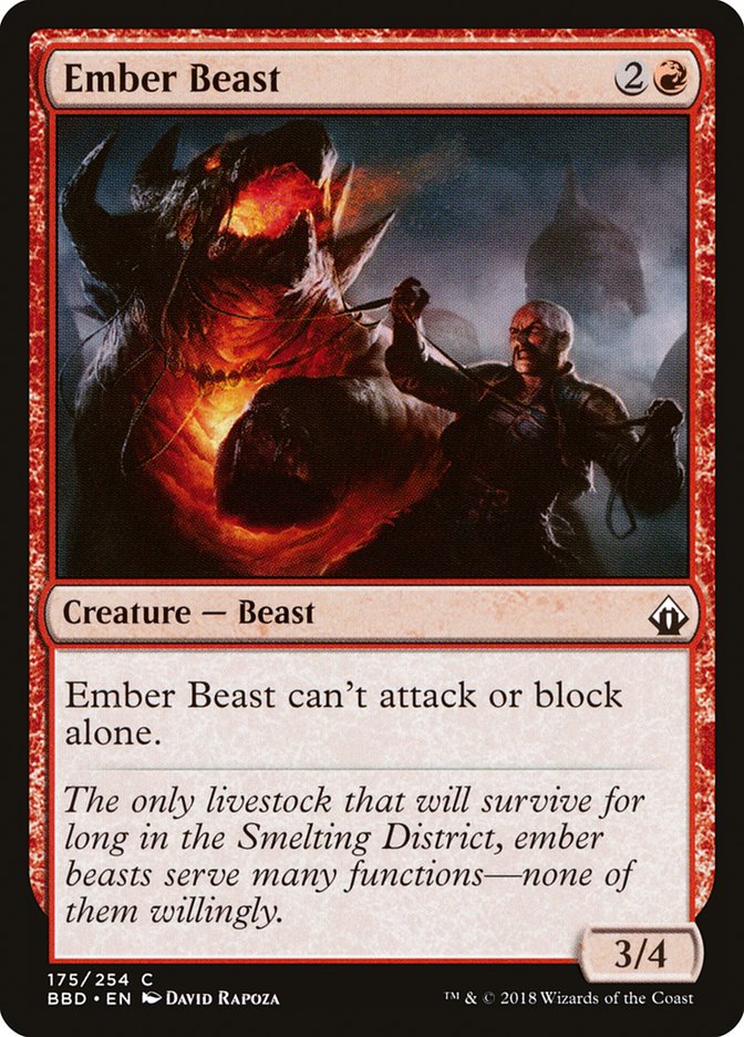 Ember Beast [Battlebond] | Kessel Run Games Inc. 