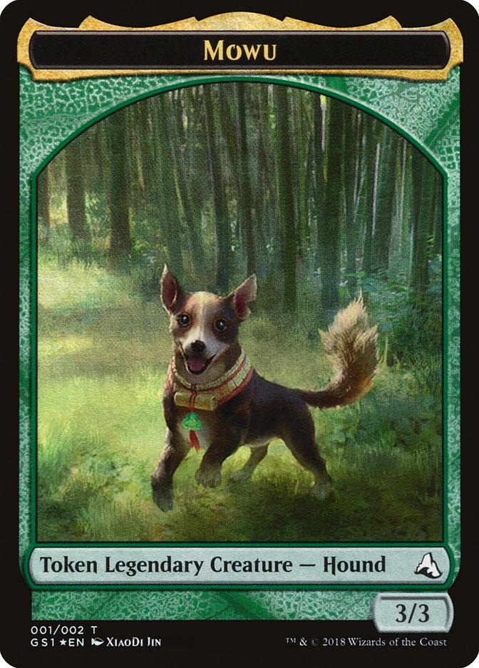 Mowu // Mowu Double-Sided Token [Global Series Jiang Yanggu & Mu Yanling] | Kessel Run Games Inc. 