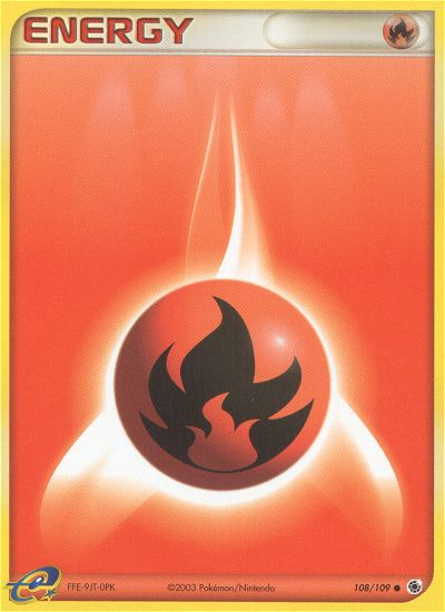 Fire Energy (108/109) [EX: Ruby & Sapphire] | Kessel Run Games Inc. 