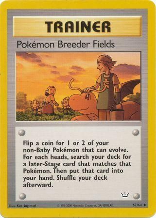 Pokemon Breeder Fields (62/64) [Neo Revelation Unlimited] | Kessel Run Games Inc. 