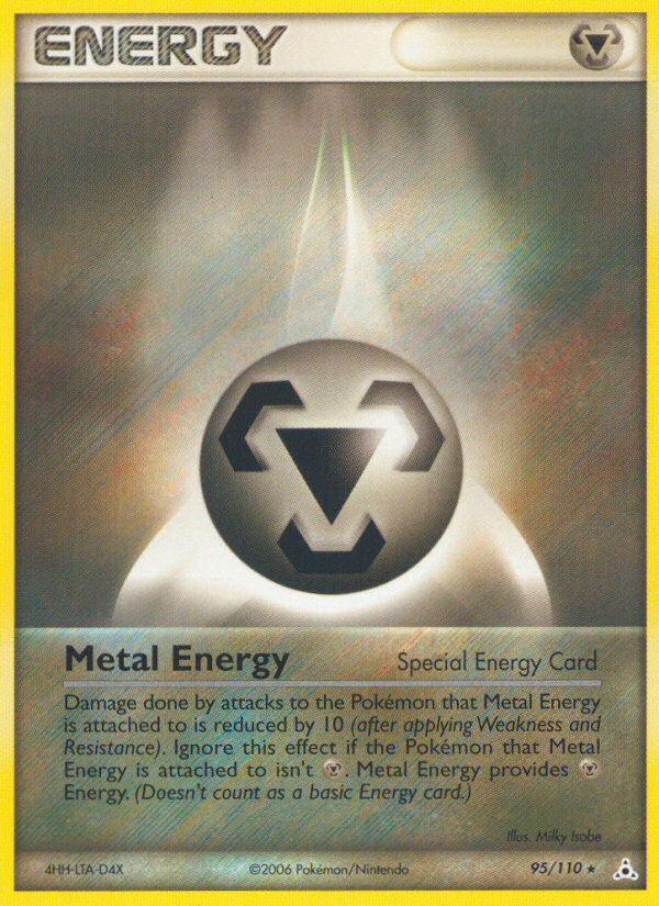 Metal Energy (95/110) [EX: Holon Phantoms] | Kessel Run Games Inc. 