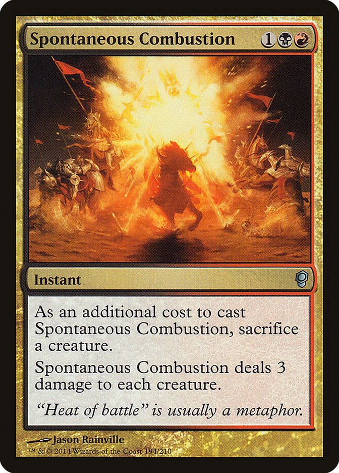 Spontaneous Combustion [Conspiracy] | Kessel Run Games Inc. 