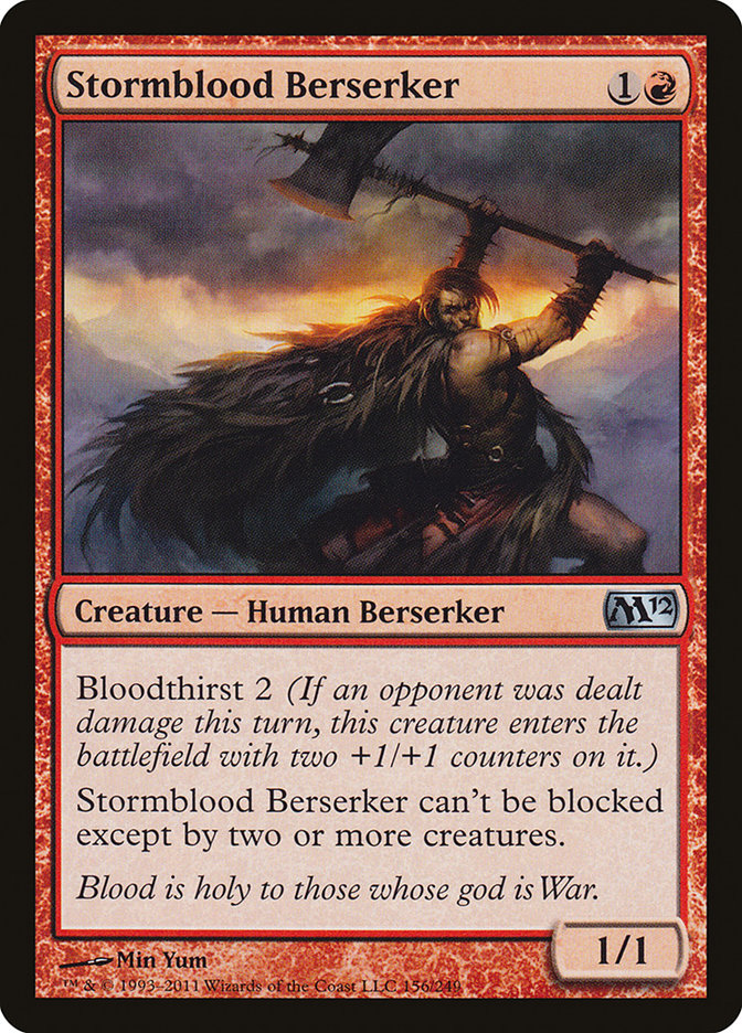 Stormblood Berserker [Magic 2012] | Kessel Run Games Inc. 