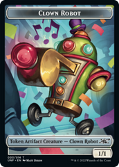 Clown Robot (003) // Balloon Double-Sided Token [Unfinity Tokens] | Kessel Run Games Inc. 