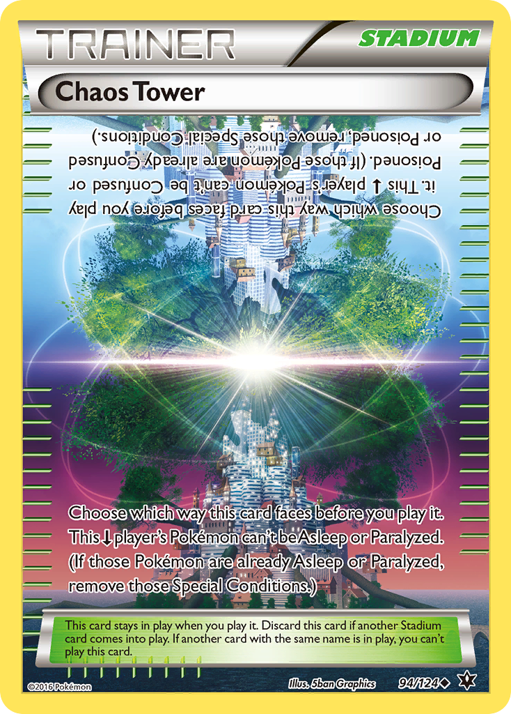 Chaos Tower (94/124) [XY: Fates Collide] | Kessel Run Games Inc. 