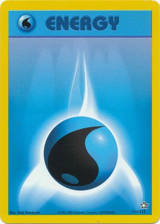 Water Energy (111/111) [Neo Genesis Unlimited] | Kessel Run Games Inc. 