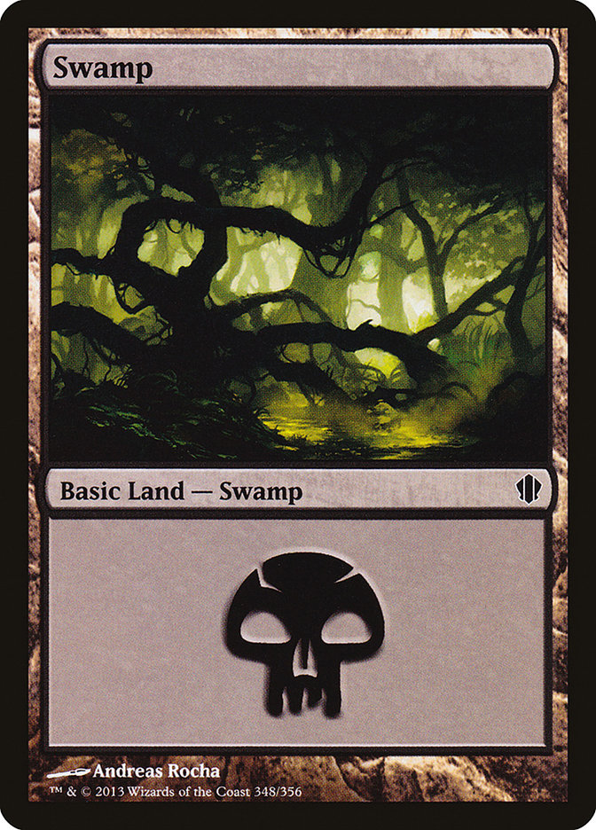Swamp (348) [Commander 2013] | Kessel Run Games Inc. 
