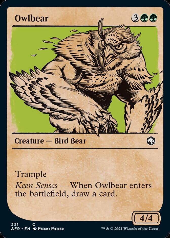 Owlbear (Showcase) [Dungeons & Dragons: Adventures in the Forgotten Realms] | Kessel Run Games Inc. 