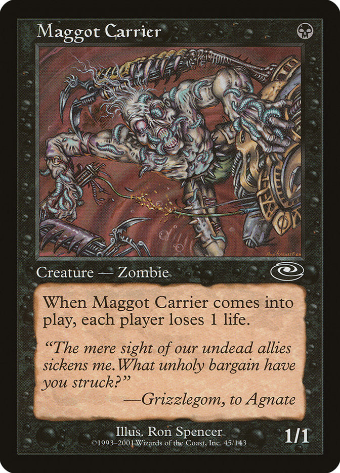 Maggot Carrier [Planeshift] | Kessel Run Games Inc. 