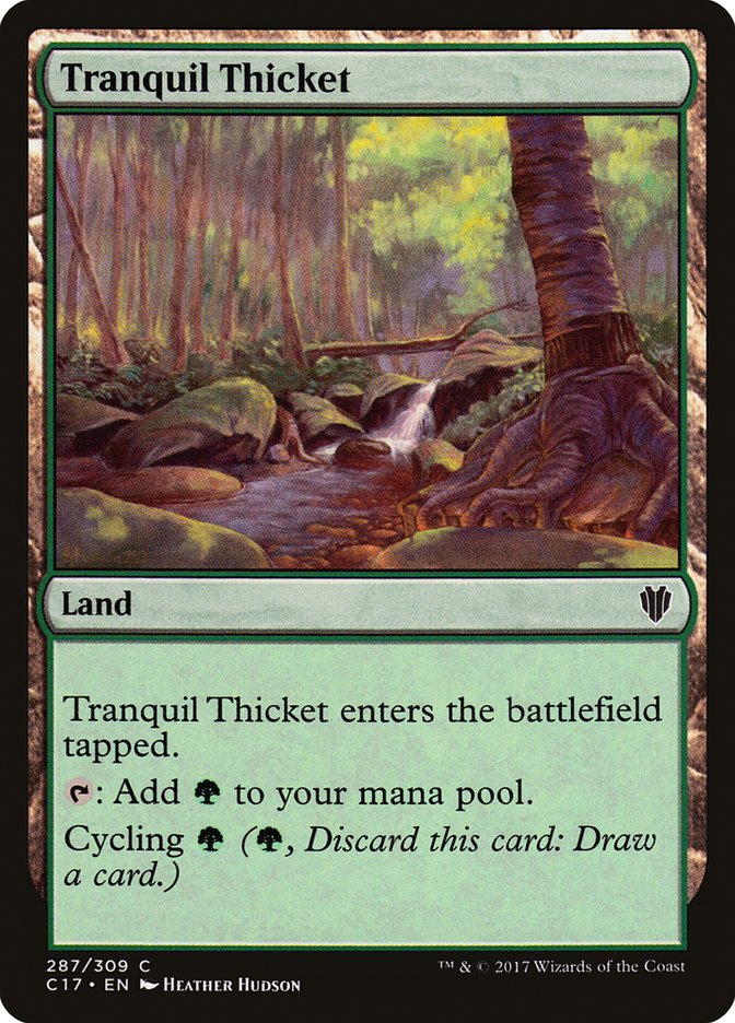 Tranquil Thicket [Commander 2017] | Kessel Run Games Inc. 