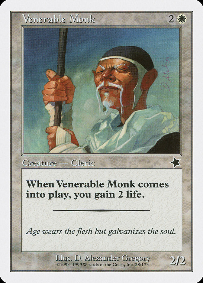 Venerable Monk [Starter 1999] | Kessel Run Games Inc. 