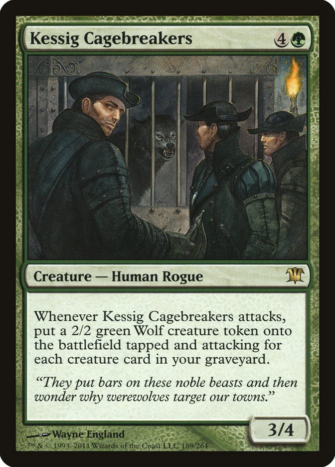 Kessig Cagebreakers [Innistrad] | Kessel Run Games Inc. 