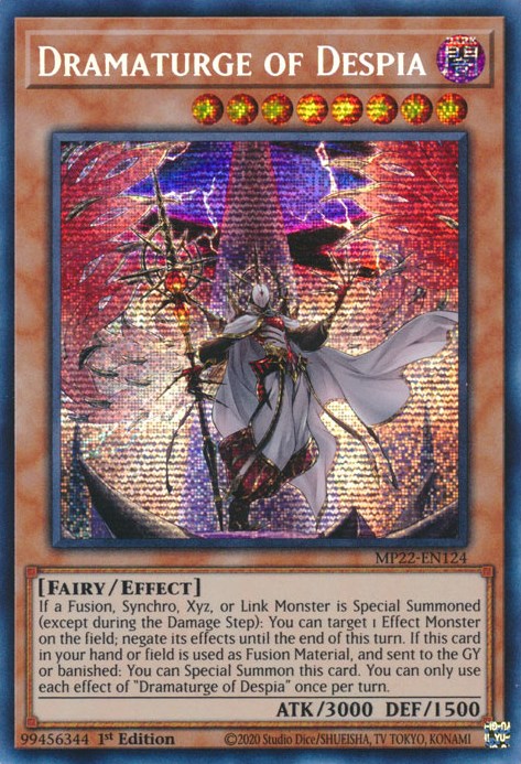 Dramaturge of Despia [MP22-EN124] Prismatic Secret Rare | Kessel Run Games Inc. 