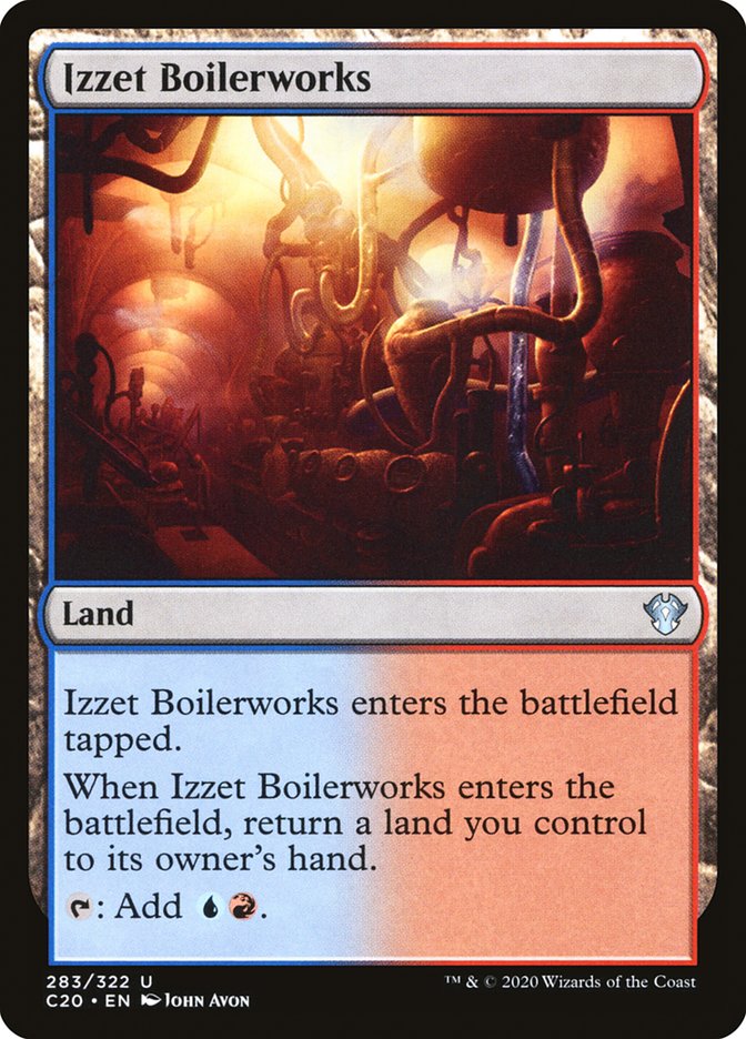 Izzet Boilerworks [Commander 2020] | Kessel Run Games Inc. 