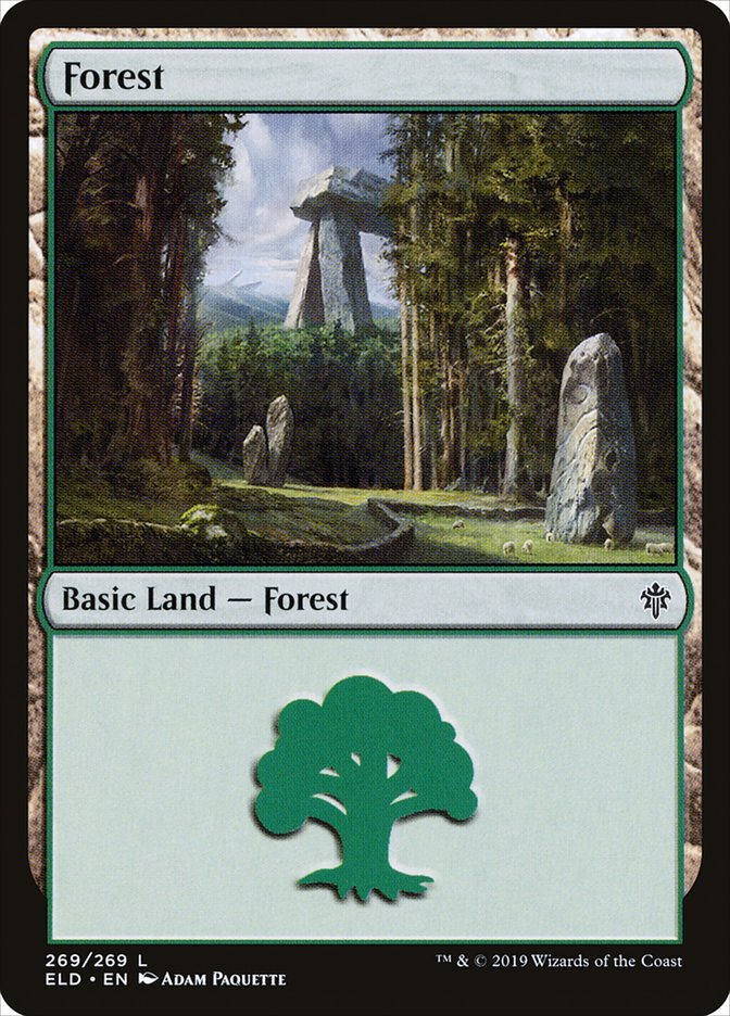 Forest (269) [Throne of Eldraine] | Kessel Run Games Inc. 