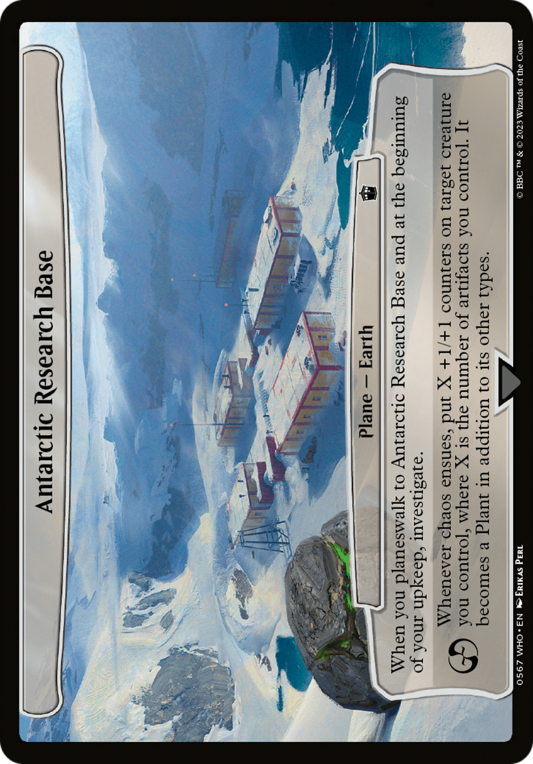 Antarctic Research Base [Planechase] | Kessel Run Games Inc. 