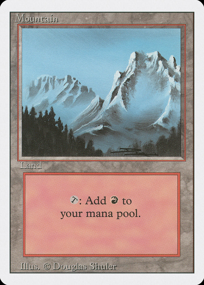 Mountain (Snow Top / Highest Point on Right) [Revised Edition] | Kessel Run Games Inc. 
