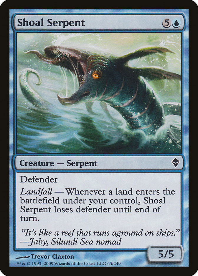 Shoal Serpent [Zendikar] | Kessel Run Games Inc. 