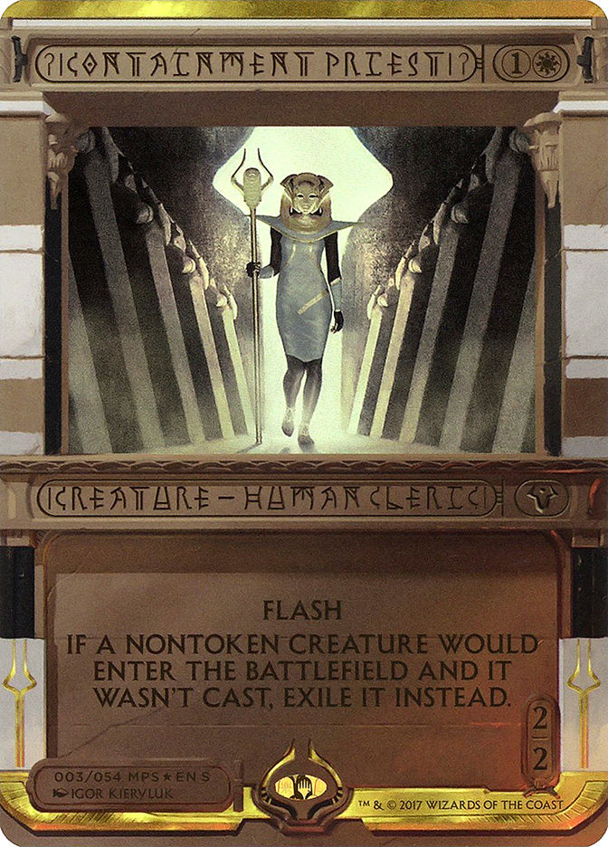 Containment Priest (Invocation) [Amonkhet Invocations] | Kessel Run Games Inc. 