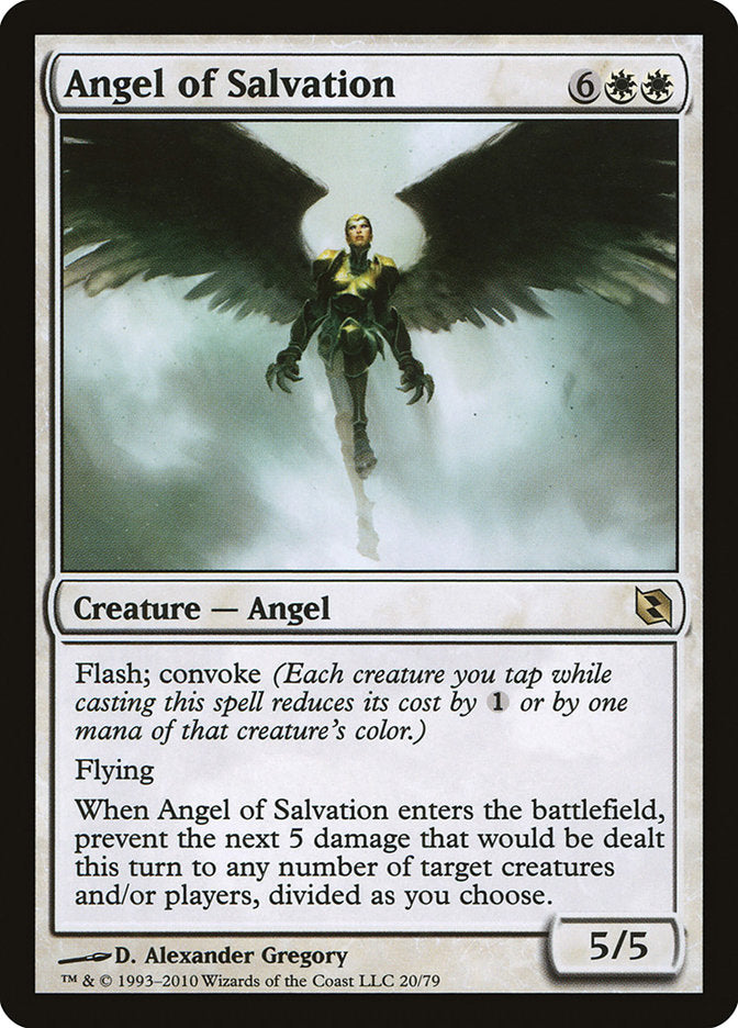 Angel of Salvation [Duel Decks: Elspeth vs. Tezzeret] | Kessel Run Games Inc. 