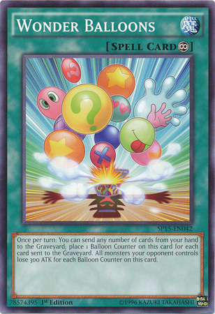 Wonder Balloons [SP15-EN042] Common | Kessel Run Games Inc. 