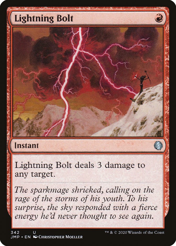 Lightning Bolt [Jumpstart] | Kessel Run Games Inc. 